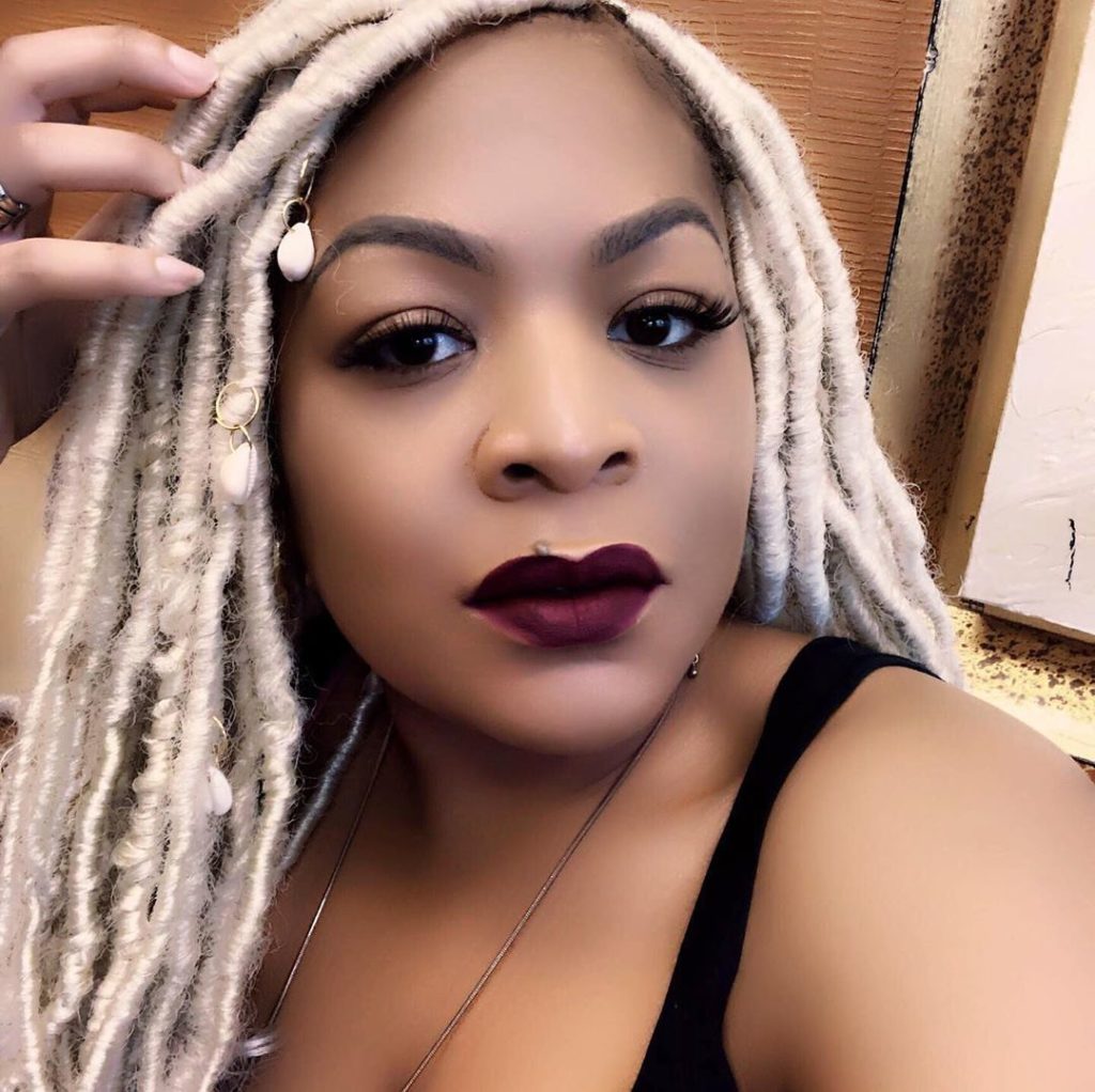 Platinum Blonde Faux Locs